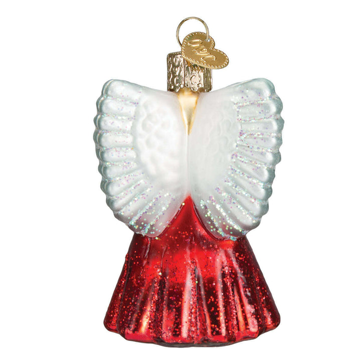 Old World Christmas Baby Angel Blown Glass Ornament