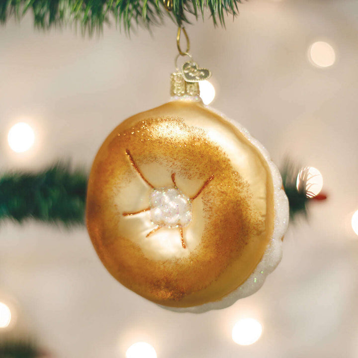 Old World Christmas Bagel Blown Glass Ornament