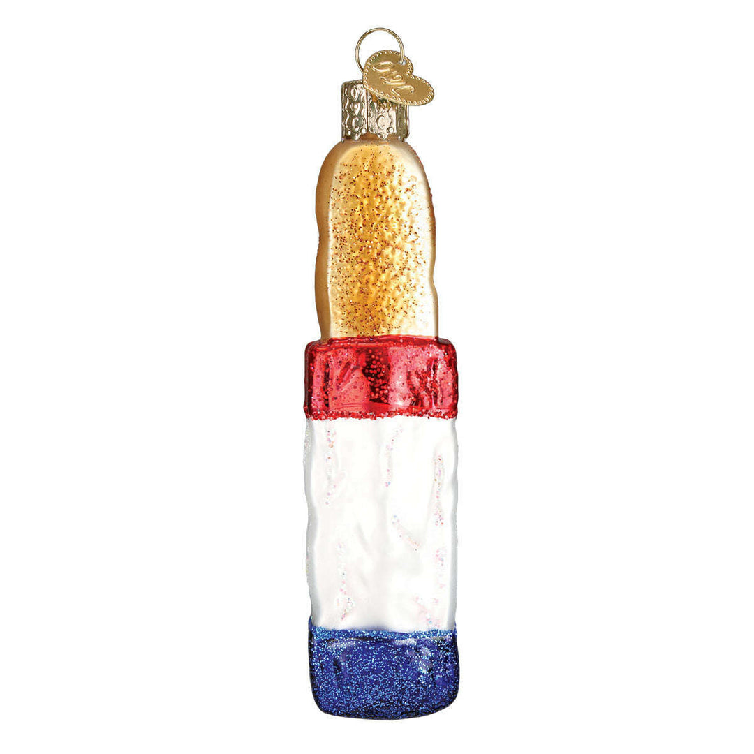 Old World Christmas Baguette Blown Glass Ornament
