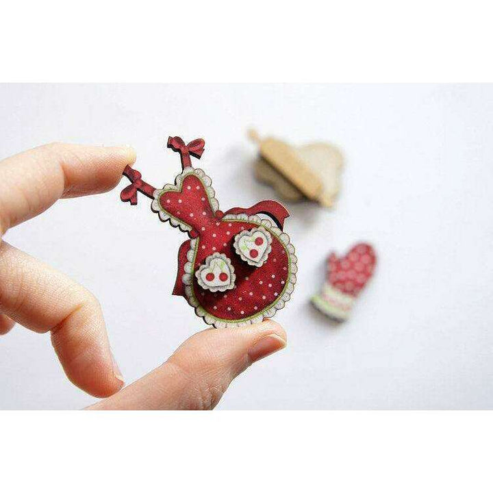 Baking Pastries Brooches Set of 3 by Laliblue - Quirks!