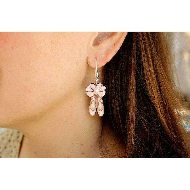 Ballet Shoes Earrings by LaliBlue - Quirks!
