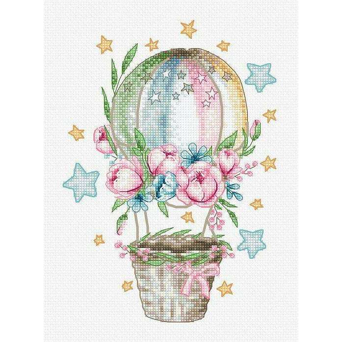 Ballon B7007L Counted Cross-Stitch Kit