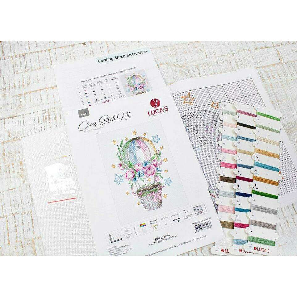 Ballon B7007L Counted Cross-Stitch Kit
