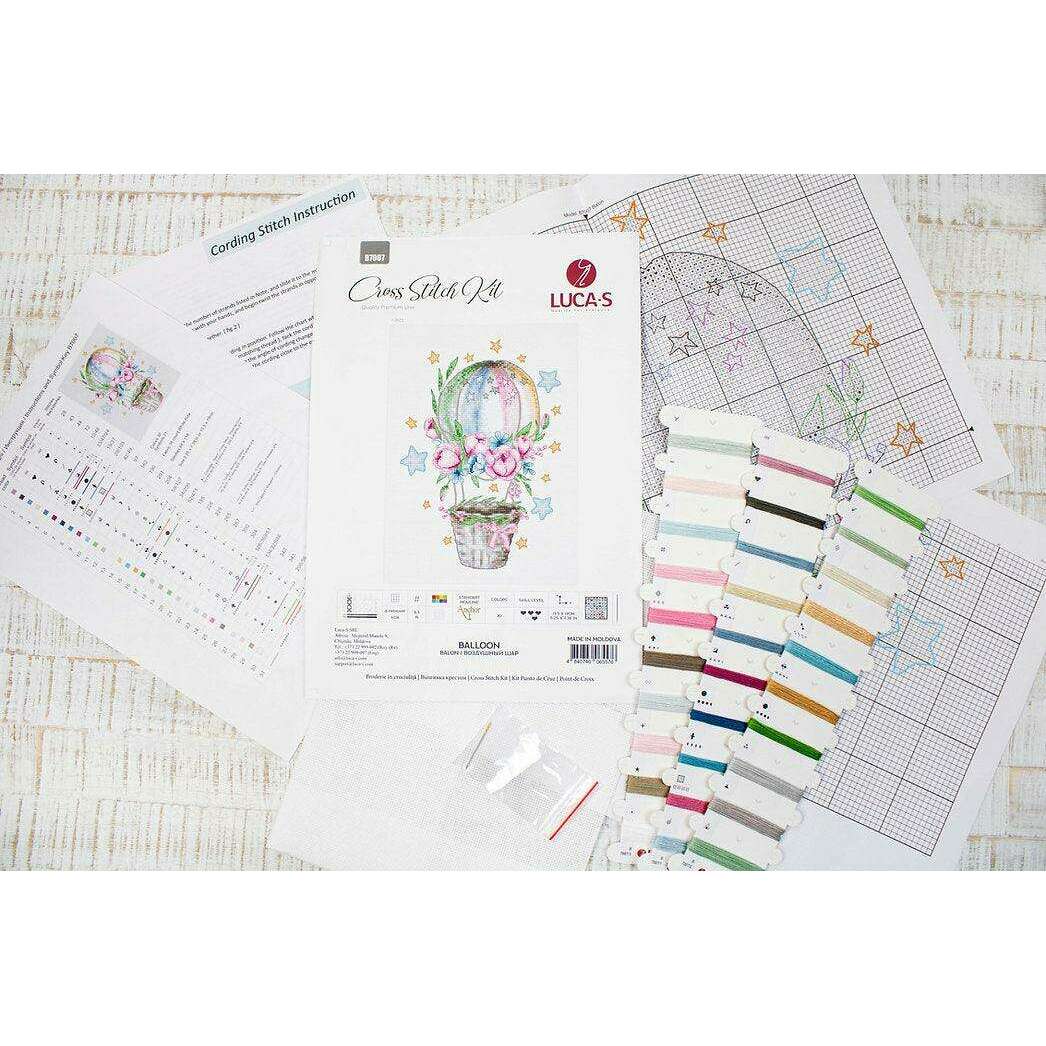Ballon B7007L Counted Cross-Stitch Kit
