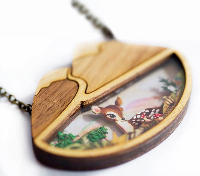 Bambi Necklace by Laliblue - Quirks!