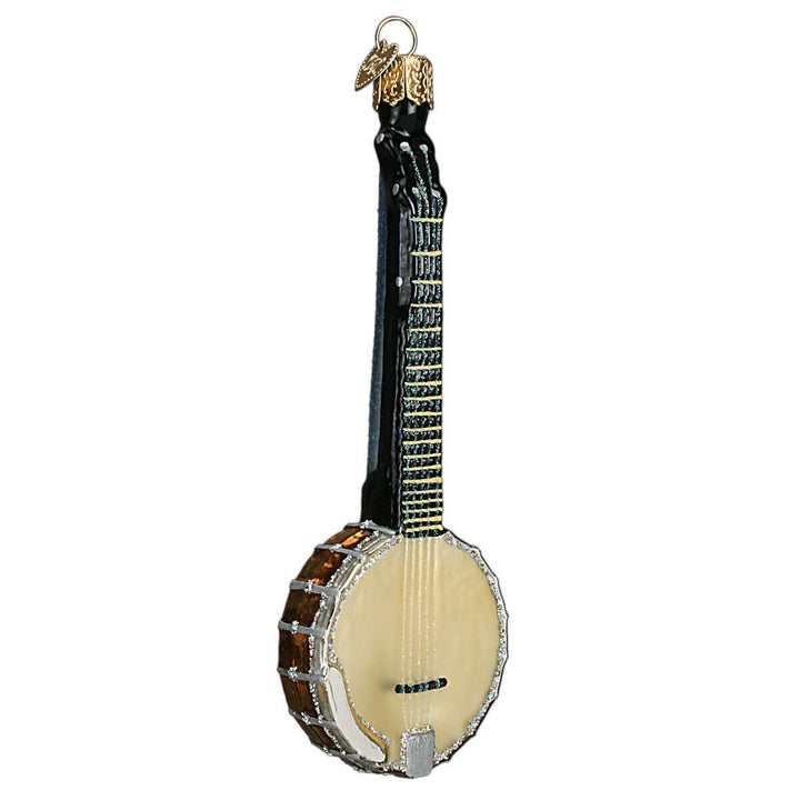 Old World Christmas Banjo Blown Glass Ornament
