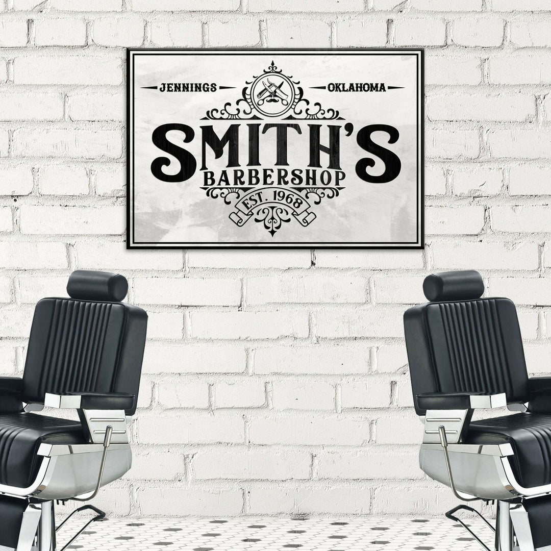Barbershop Sign IV