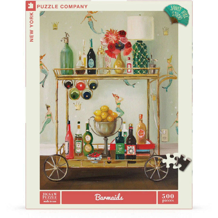 Barmaids Puzzle Featuring Artwork of Janet Hill