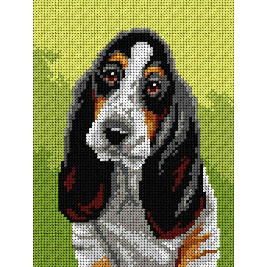 Basset 3474F Needlepoint canvas for halfstitch without yarn