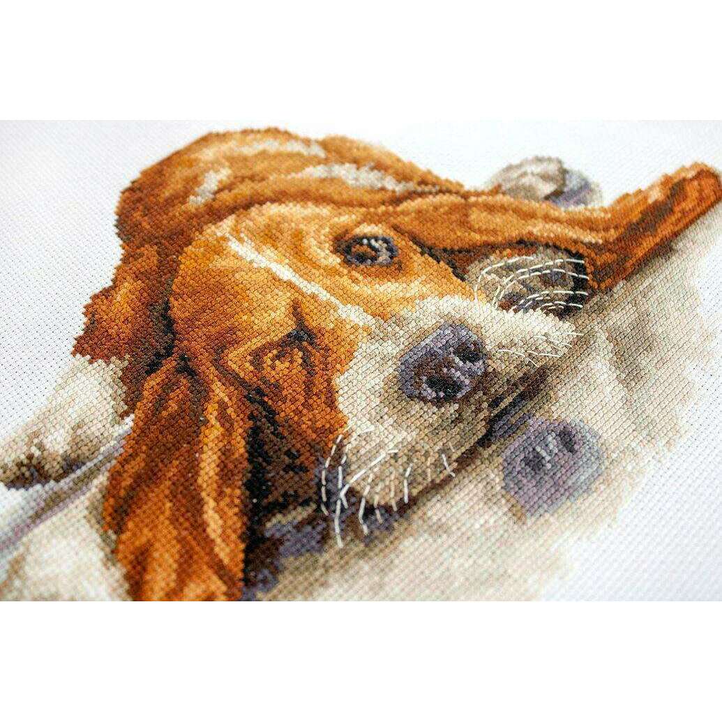 Basset  B2341L Counted Cross-Stitch Kit