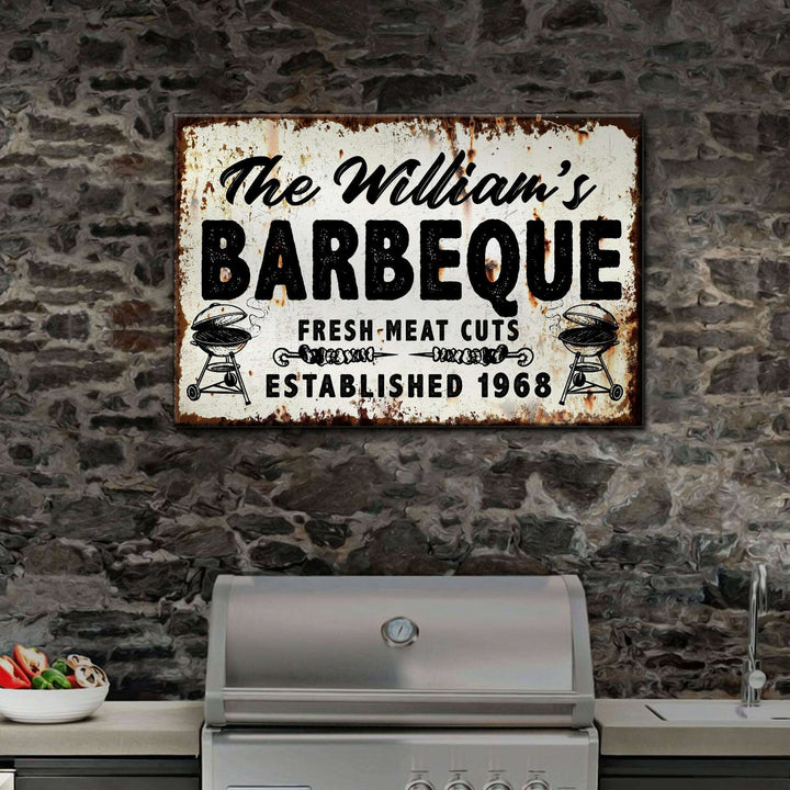 BBQ Sign IV