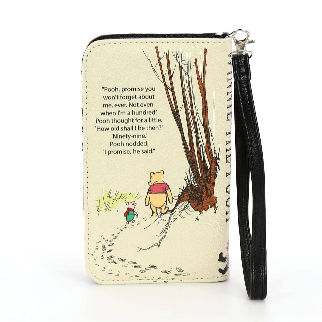 Winnie the Pooh Book Wallet Wristlet