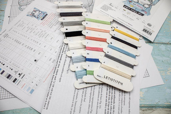 Be Happy L8042 Counted Cross Stitch Kit