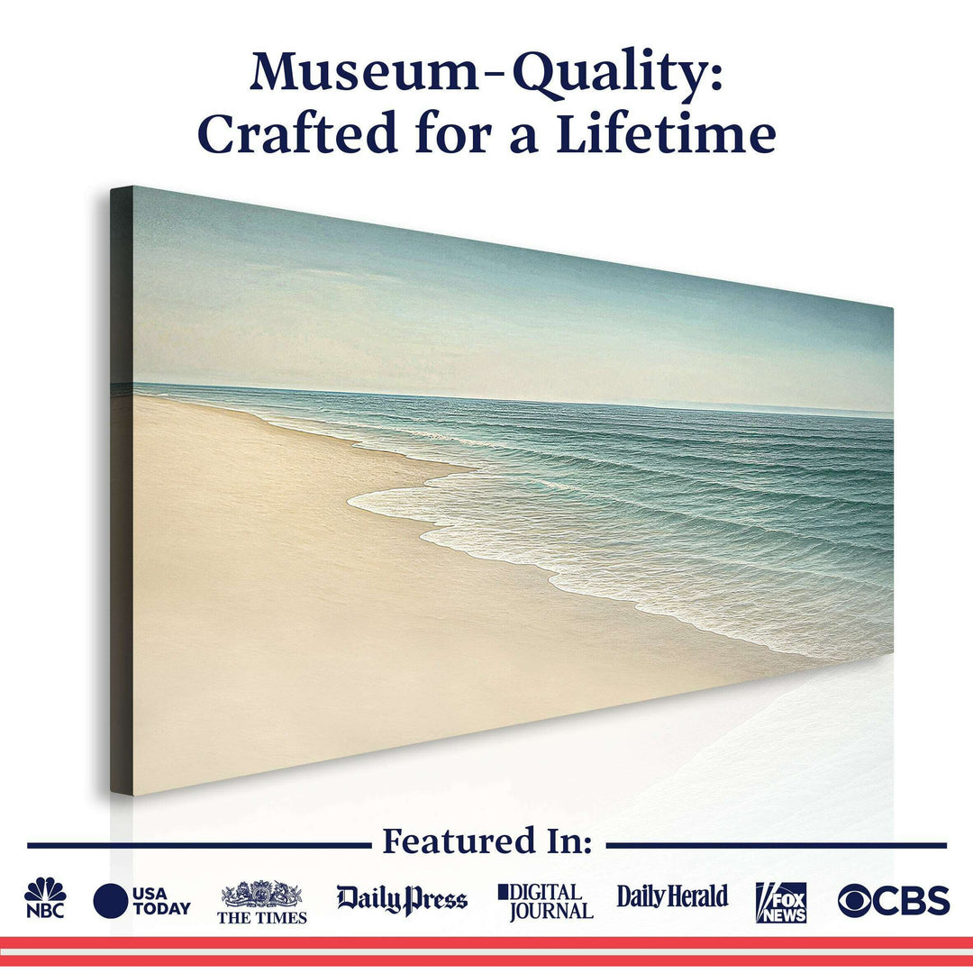 Beach Shoreline Coastal Wall Art II