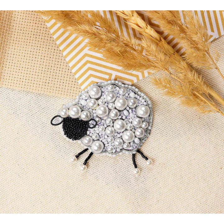 Bead Embroidery Decoration Curly sheep AD-236