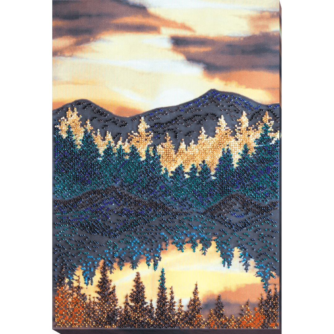 Bead Embroidery Kit - At a lake AB-845