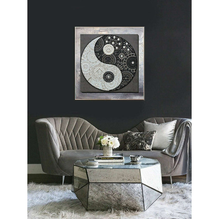 Bead Embroidery Kit - Balance. Yin and yang