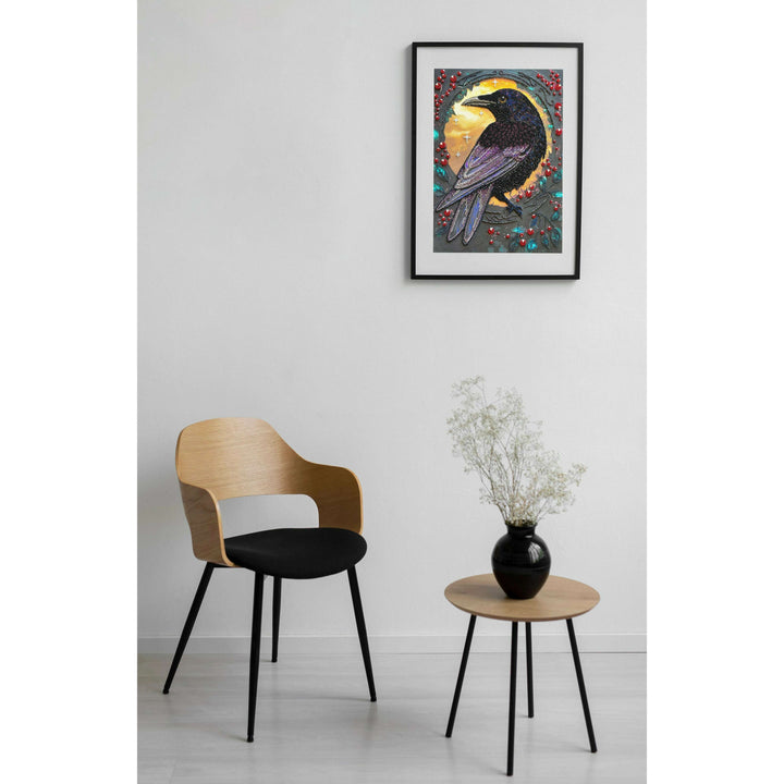 Bead Embroidery Kit - Black raven AB-904