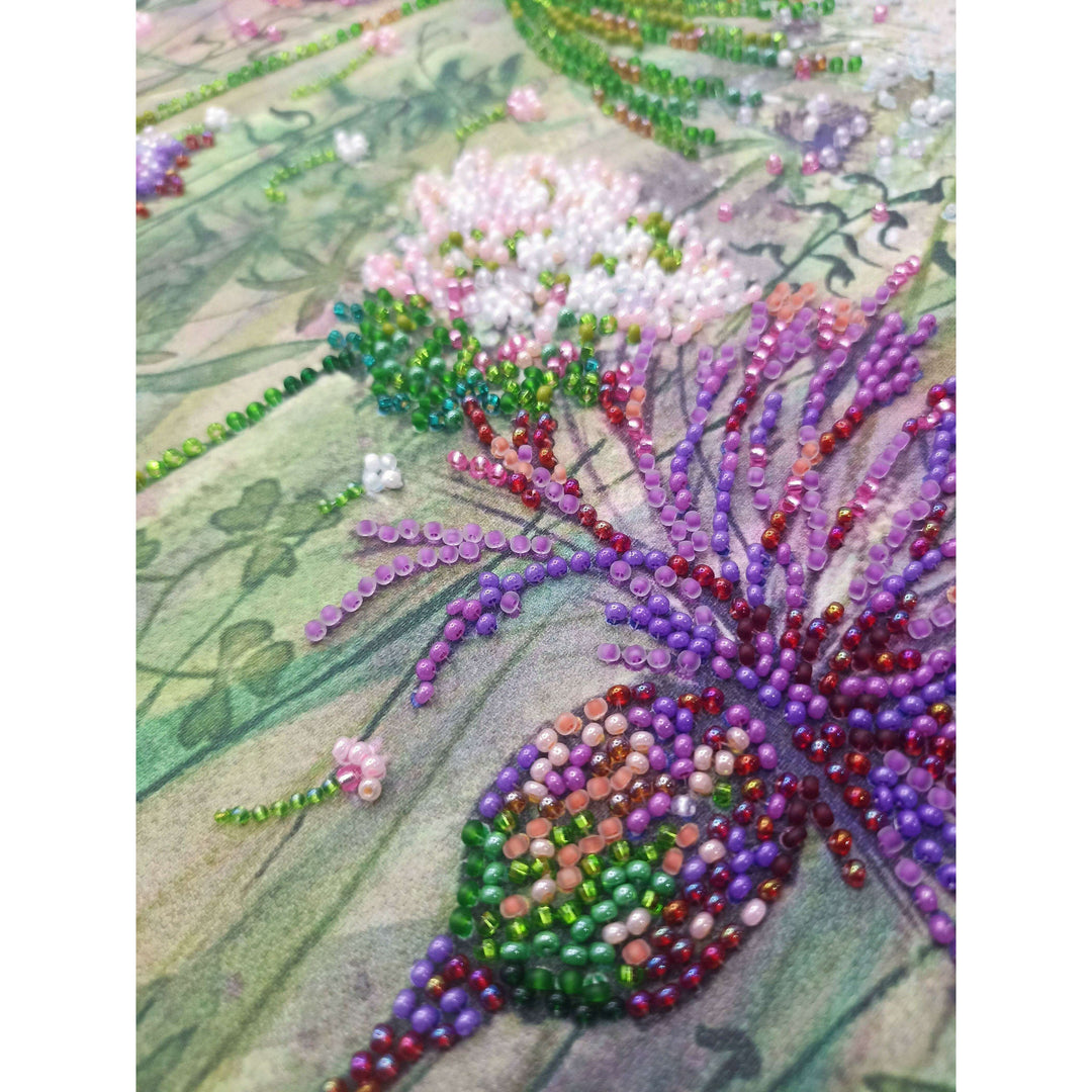 Bead Embroidery Kit - Cornflowers in the field AB-882