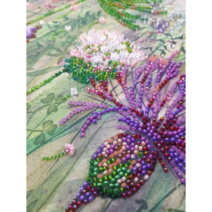 Bead Embroidery Kit - Cornflowers in the field AB-882