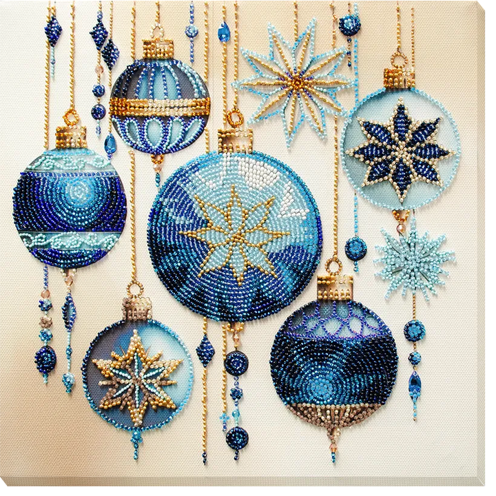 Bead Embroidery Kit - Crystal patterns AB-925