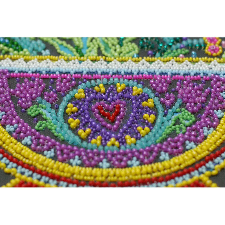 Bead Embroidery Kit - Cup of happiness