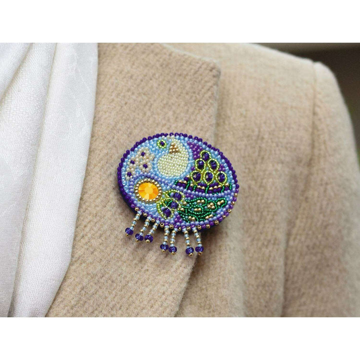 Bead Embroidery kit - Decoration Bird AD-002