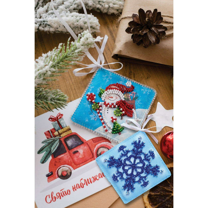 Bead Embroidery kit - Decoration I give presents! ABT-010