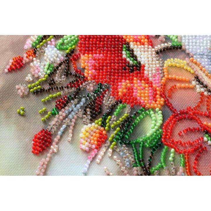 Bead Embroidery Kit - Delicate flowers AB-805