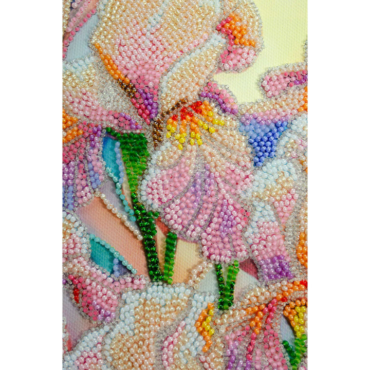 Bead Embroidery Kit - Floral inspiration AB-928