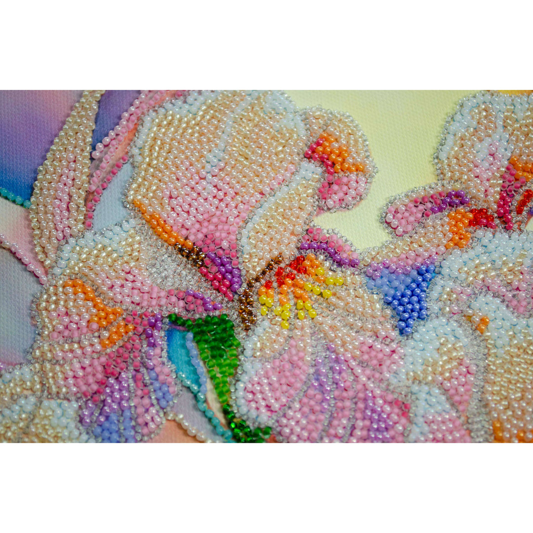 Bead Embroidery Kit - Floral inspiration AB-928