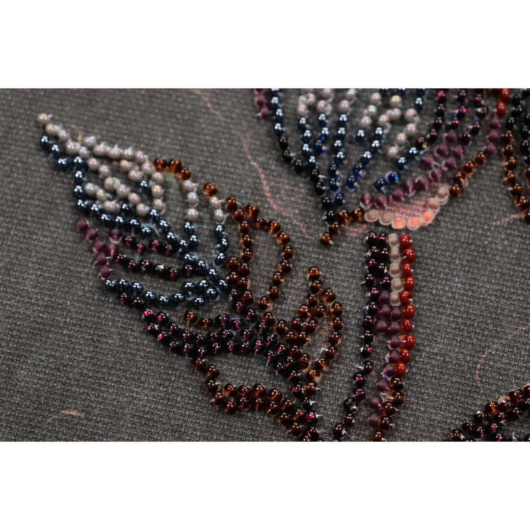 Bead embroidery kit - Flower of the night AMB-100