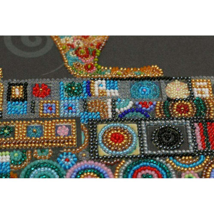 Bead Embroidery Kit - Kitty AB-791