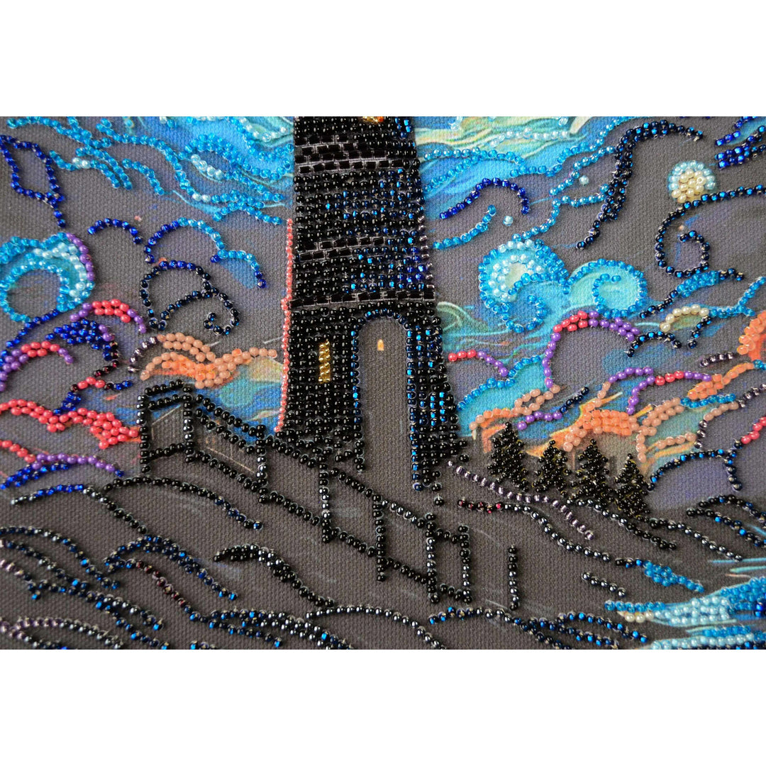 Bead Embroidery Kit - Lighting the way