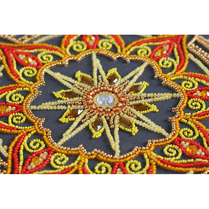 Bead Embroidery Kit - Sunny pattern