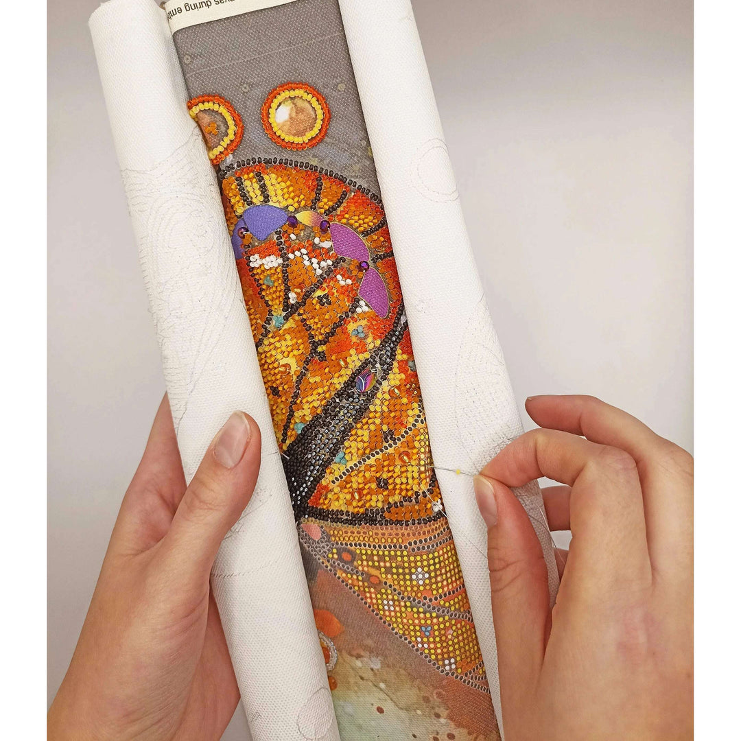 Bead Embroidery Kit Amber flight AB-874