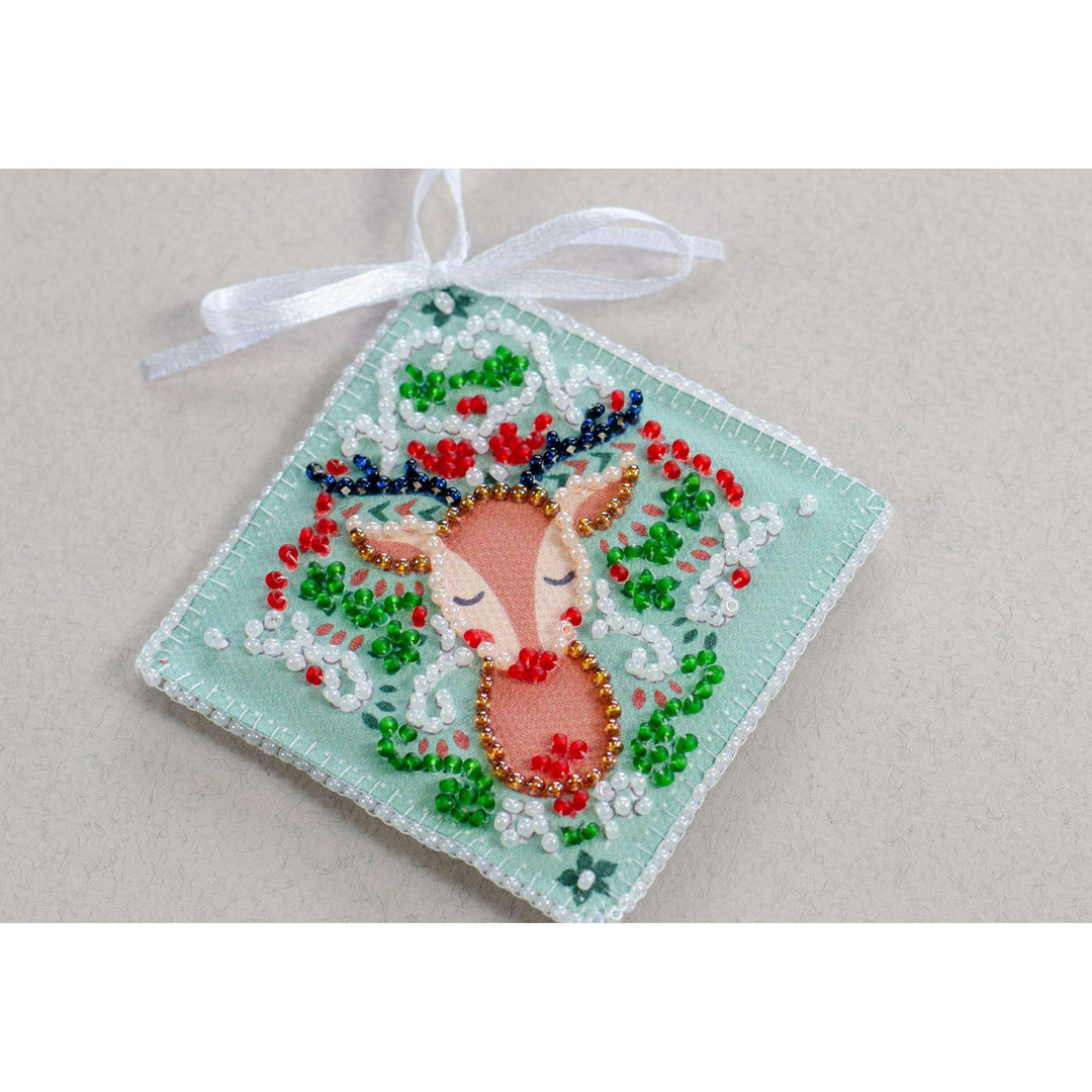 Bead Embroidery Kit Decoration - Christmas mood ABT-029
