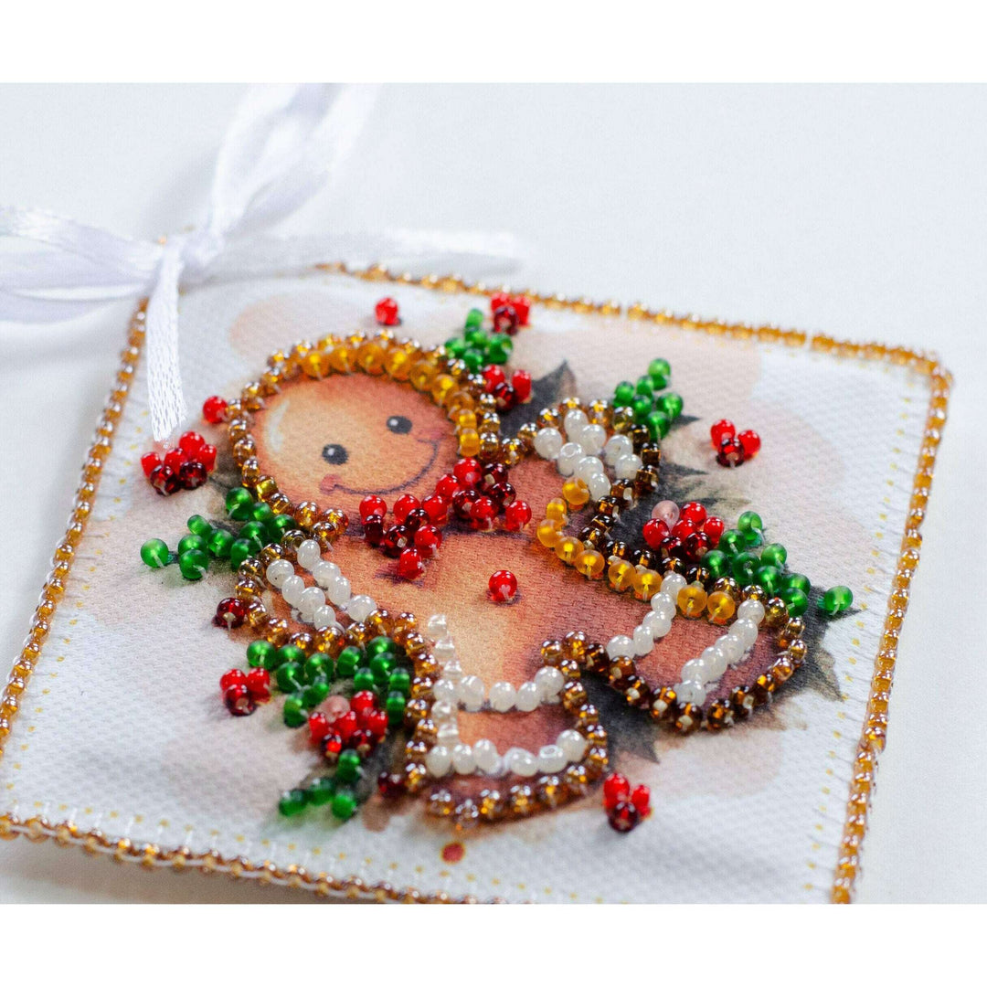 Bead Embroidery Kit Decoration - Holiday baking ABT-033