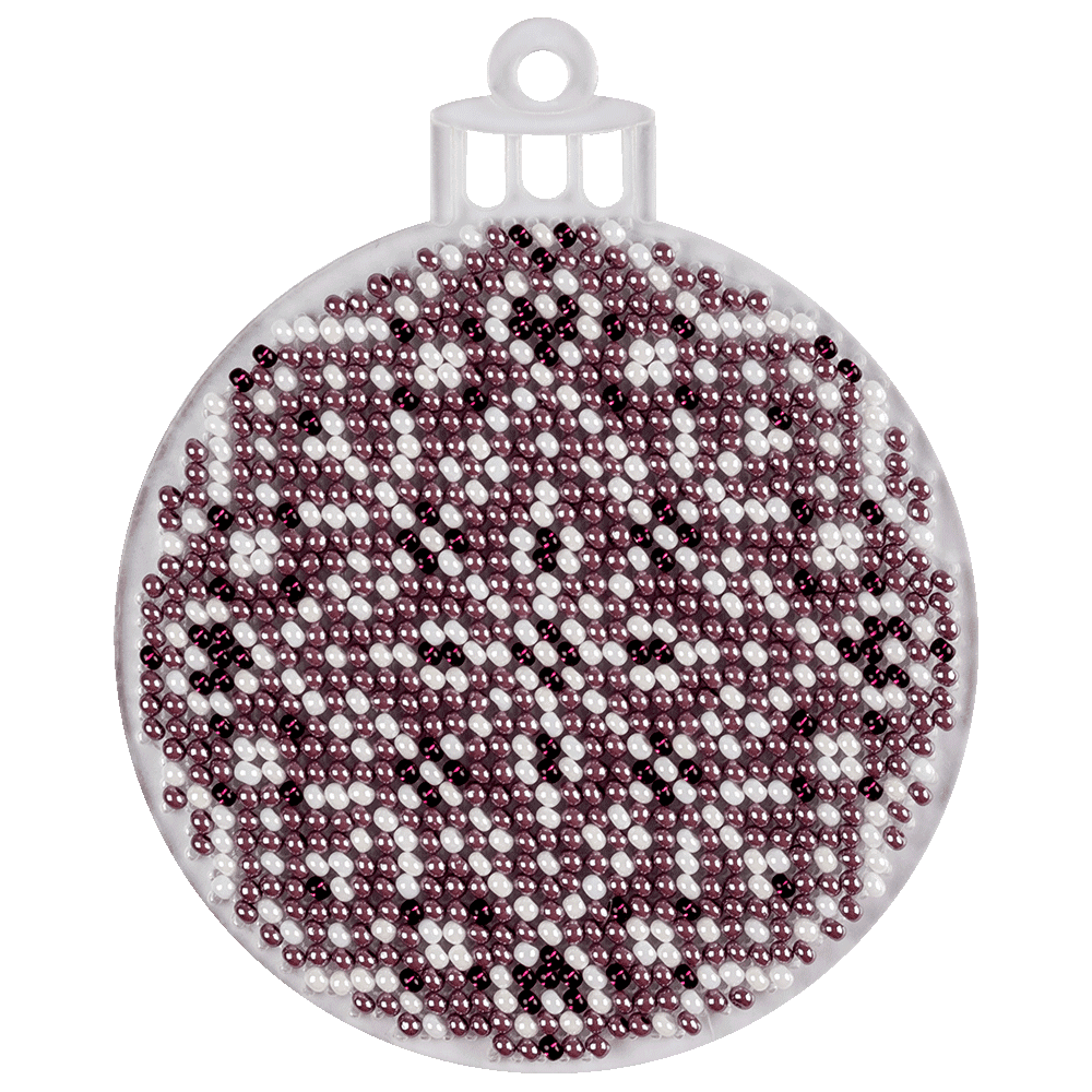 Bead embroidery kit on a plastic base FLPL-040