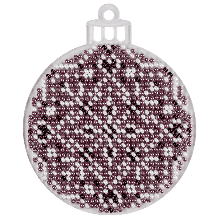 Bead embroidery kit on a plastic base FLPL-040