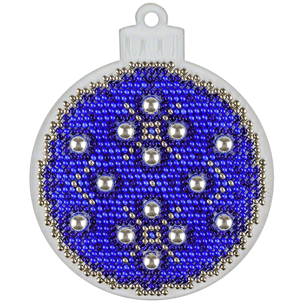 Bead embroidery kit on a plastic base FLPL-052