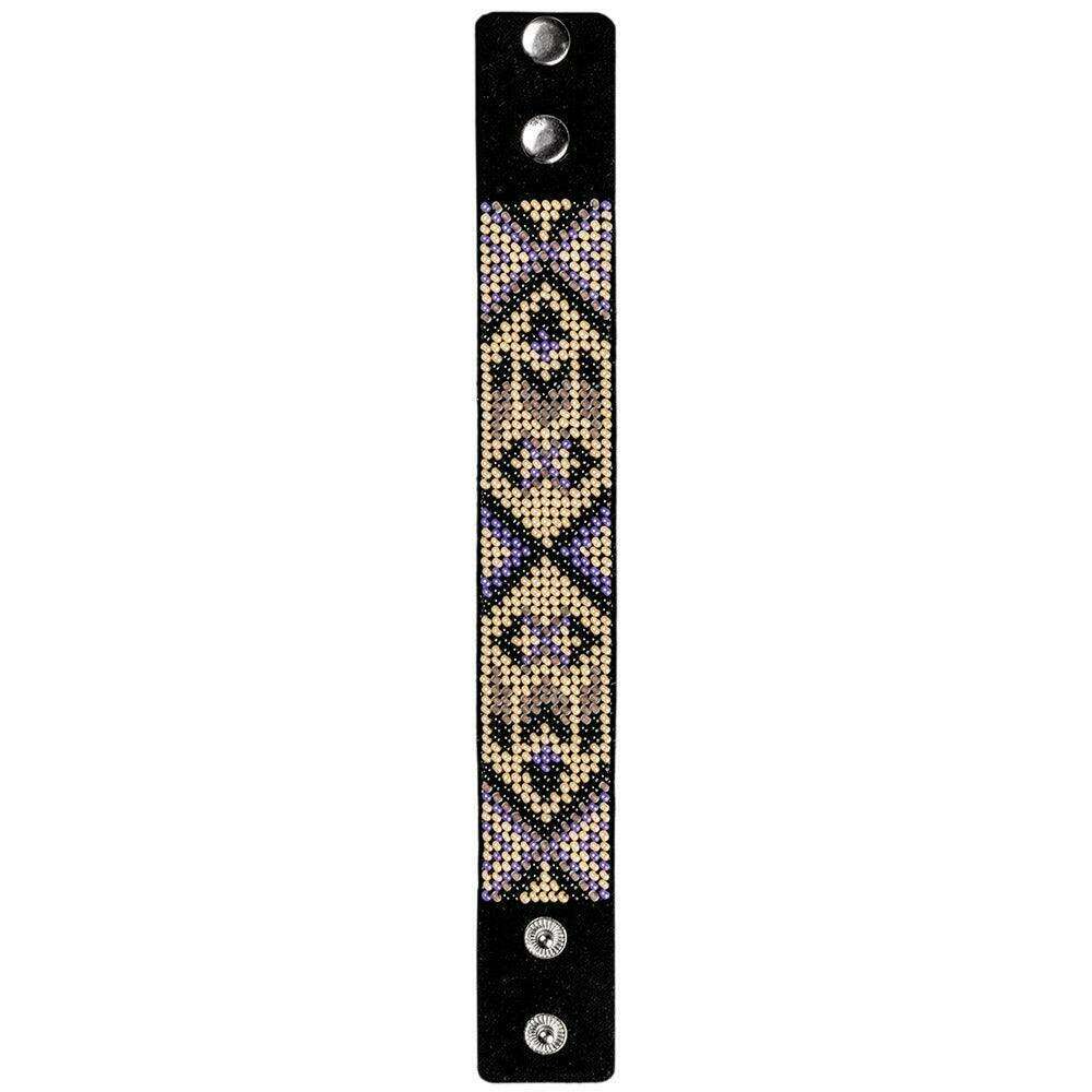 Bead embroidery kit on artificial leather FLBB-011