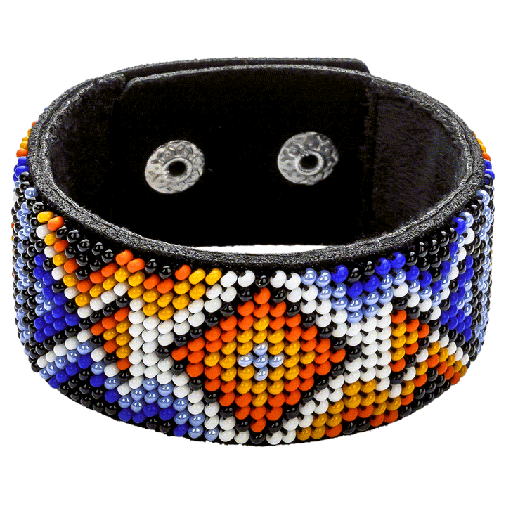 Bead embroidery kit on artificial leather FLBB-023