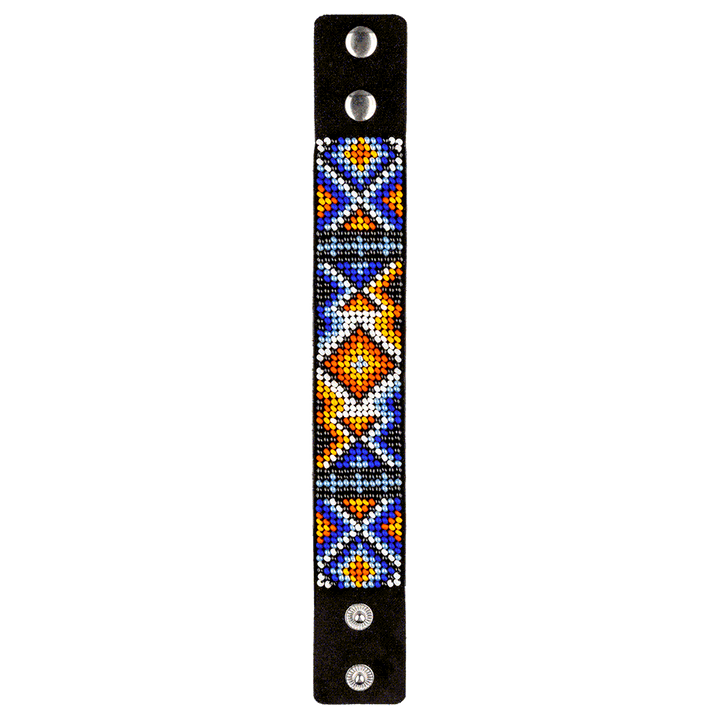 Bead embroidery kit on artificial leather FLBB-023