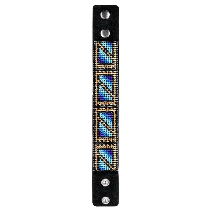 Bead embroidery kit on artificial leather FLBB-028