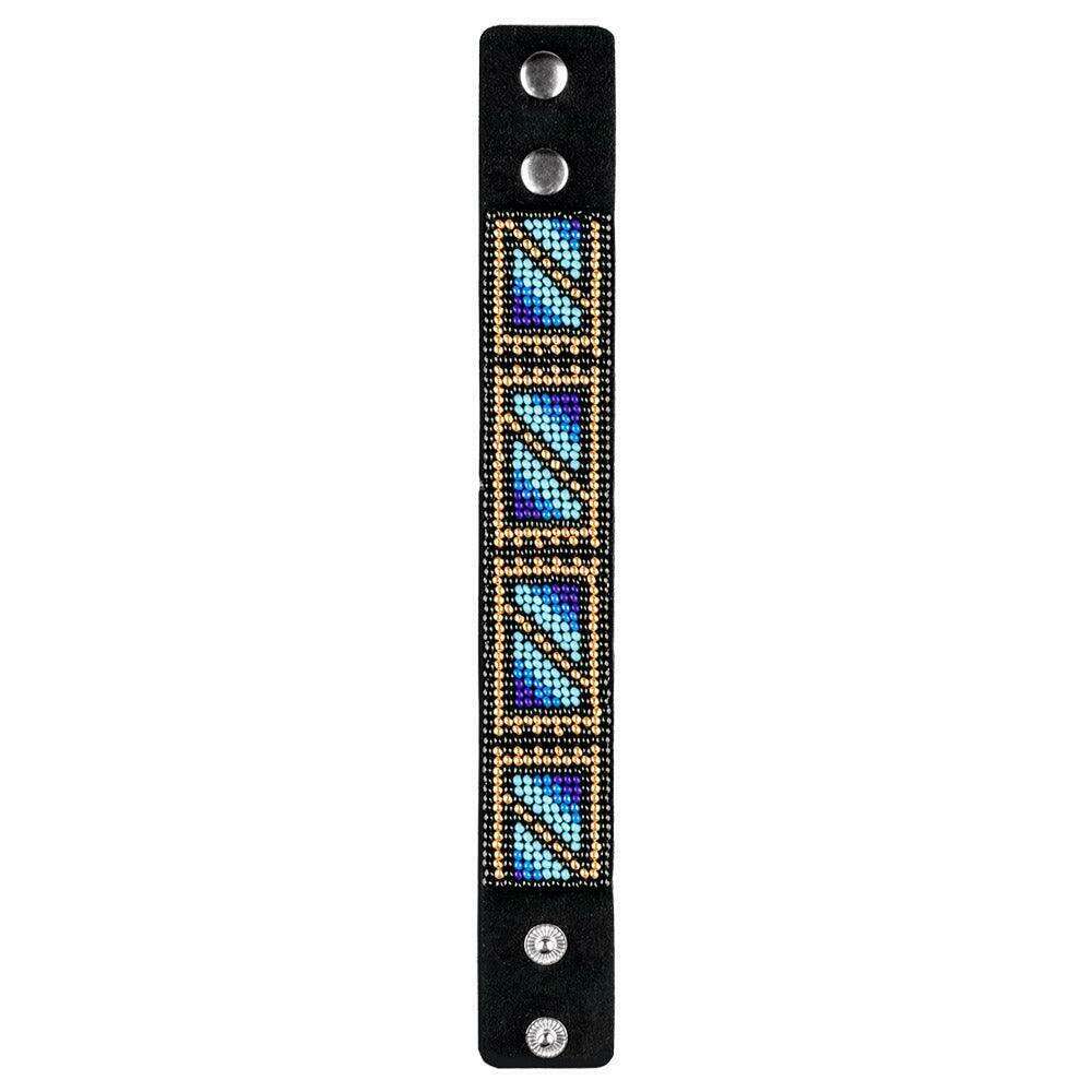 Bead embroidery kit on artificial leather FLBB-028