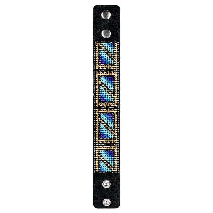 Bead embroidery kit on artificial leather FLBB-028
