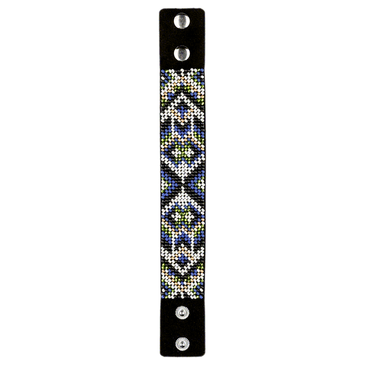 Bead embroidery kit on artificial leather FLBB-031