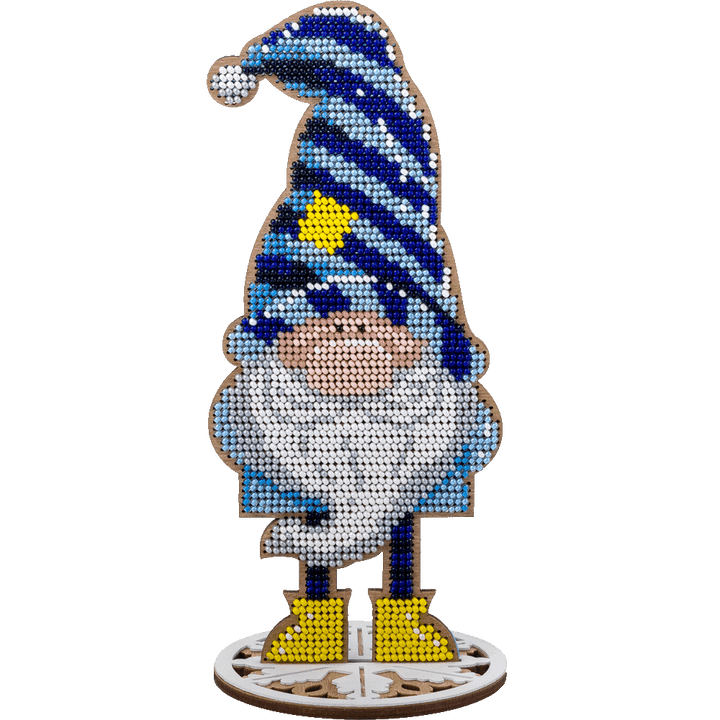 Bead embroidery kit on wood FLK-208