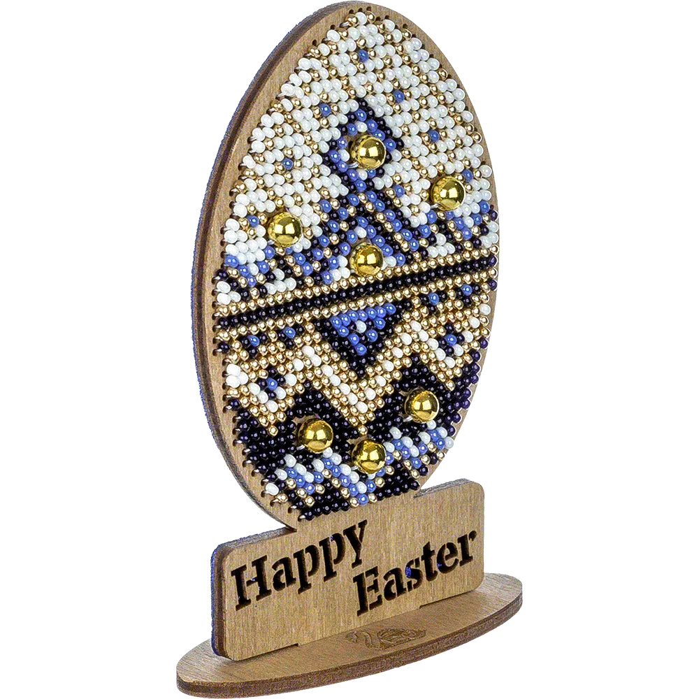 Bead embroidery kit on wood FLK-436